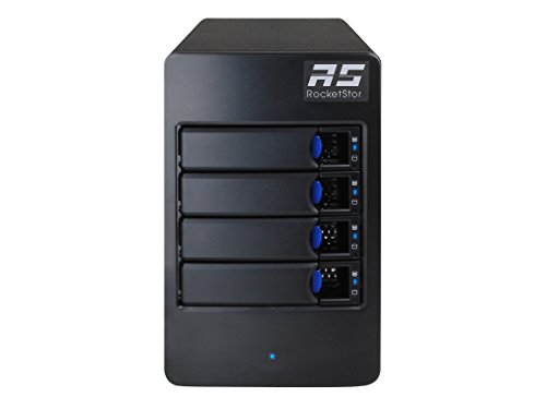 High Point Gabinete de armazenamento Highpoint RocketStor 6114V 4-Bay Raid 5 USB 3.1 Gen 2