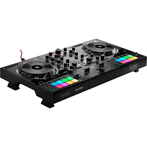 Hercules DJ Control Inpulse 500: controlador de DJ USB de 2 decks para Serato DJ e DJUCED (incluído)