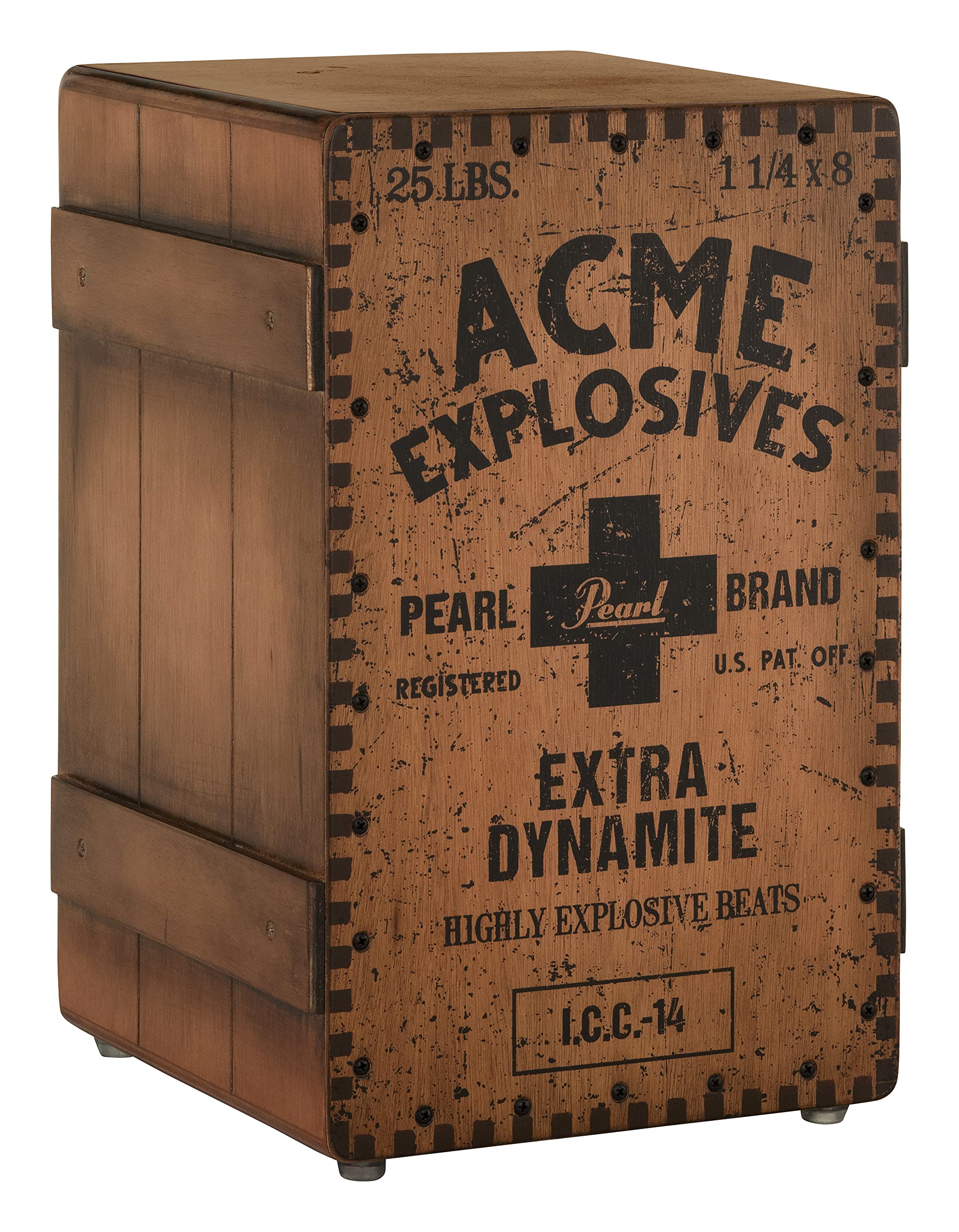Pearl Primero Crate Style Cajon com frente Acme