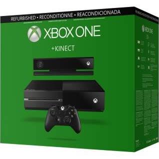 Microsoft Sistema de console Xbox One de 500 GB com Kinect (certificado recondicionado)