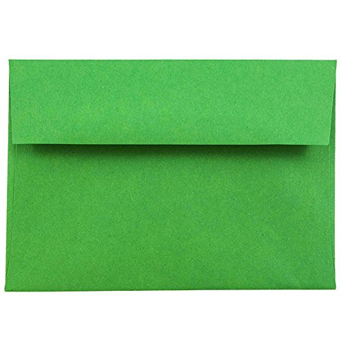 JAM Paper Envelopes Verdes de Natal Brite Hue