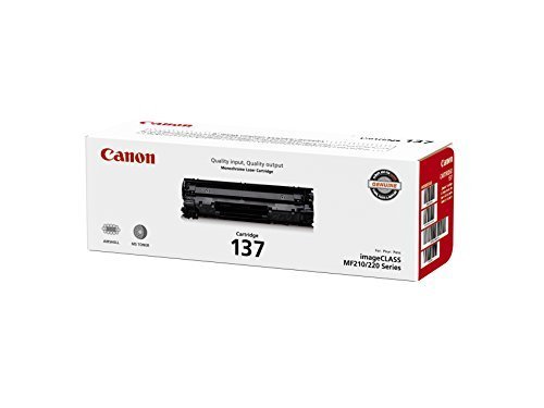 Canon 137 Cartucho de Toner - Preto - 2 Pacotes em Embalagem de Varejo