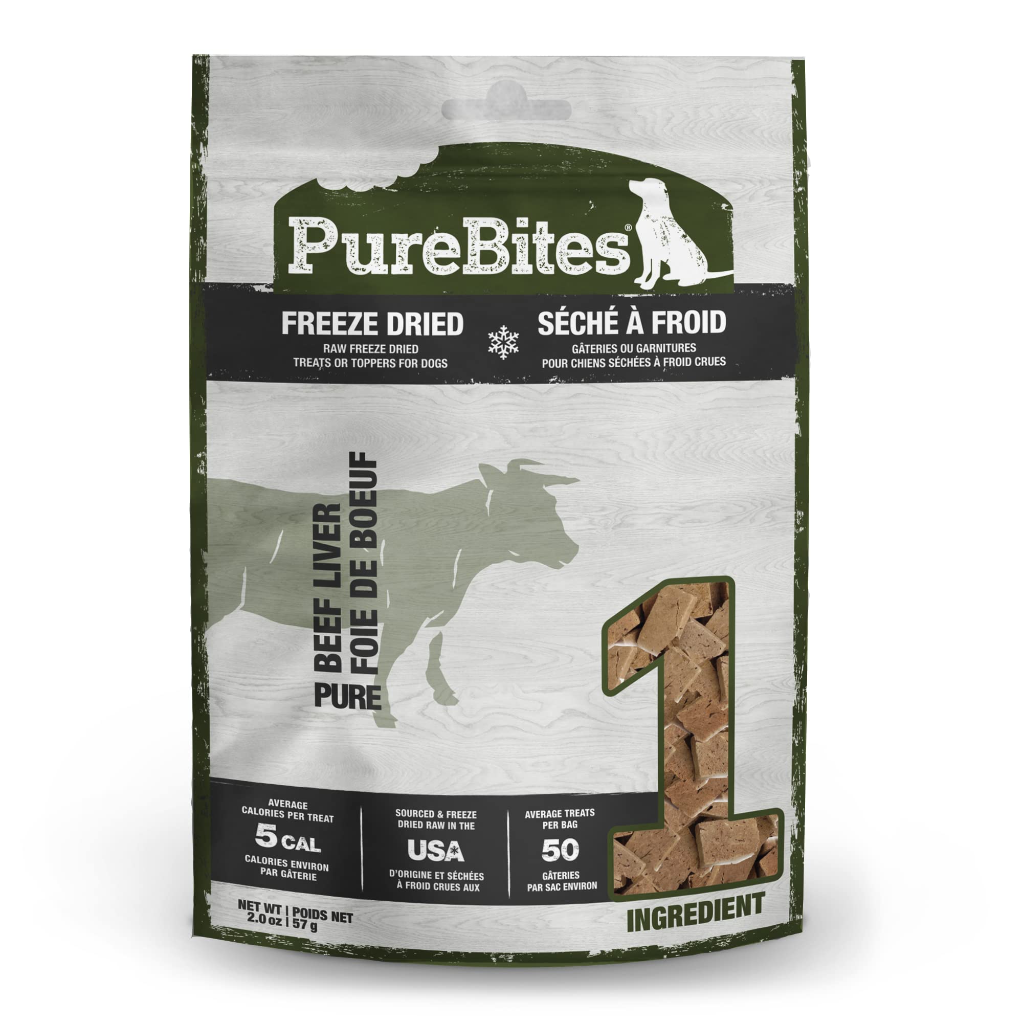 PureBites Bife de fígado