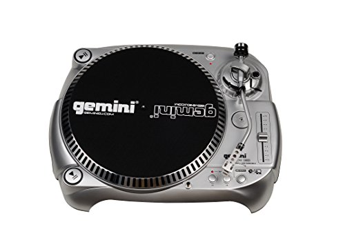 Gemini TT-1100USB Manual de áudio profissional Belt-Drive Conectividade USB clássica Mesa giratória para DJ com contrapeso ajustável e controles antiderrapantes