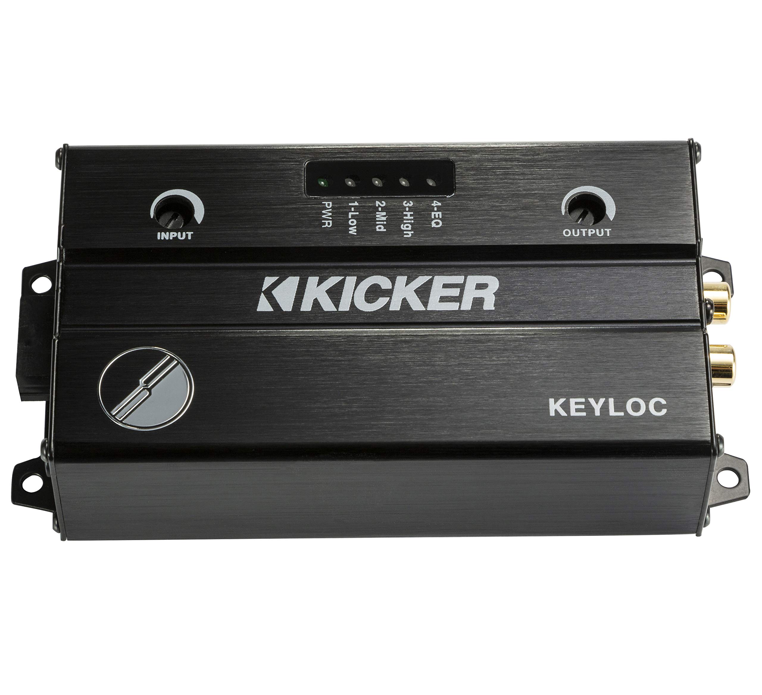 Kicker 47KEYLOC Conversor de Saída de Linha Smart 2 Canais Fácil Configuração de Rádio de Fábrica