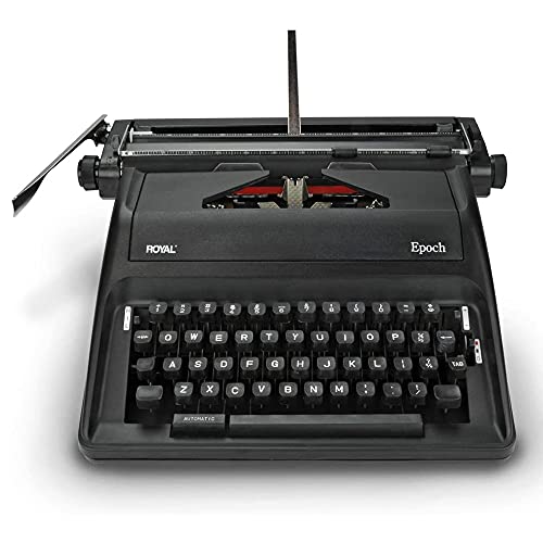 Royal Máquina de escrever manual Epoch 79100G (preta)