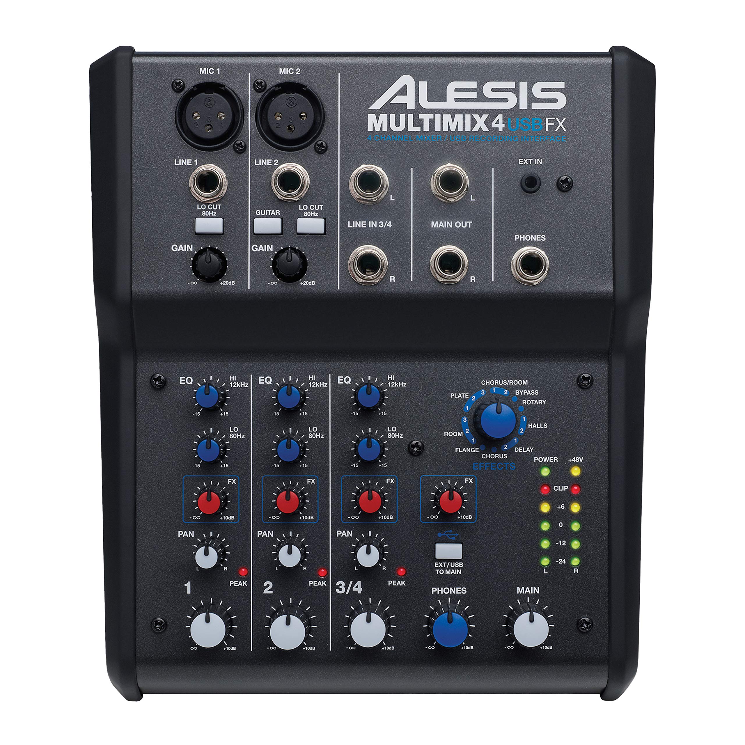 Alesis MultiMix USB FX | Mixer de canais com efeitos e ...