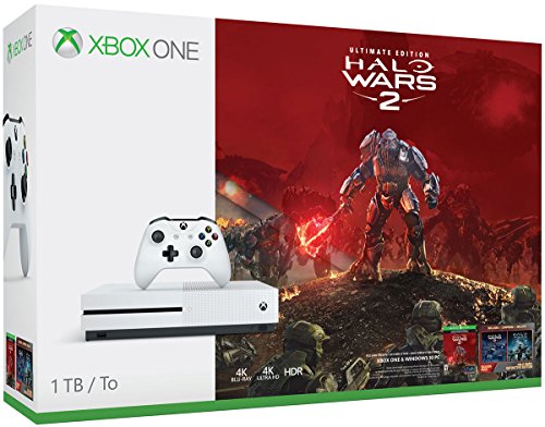 Microsoft Consola Xbox One S 1TB - Pacote Halo Wars 2