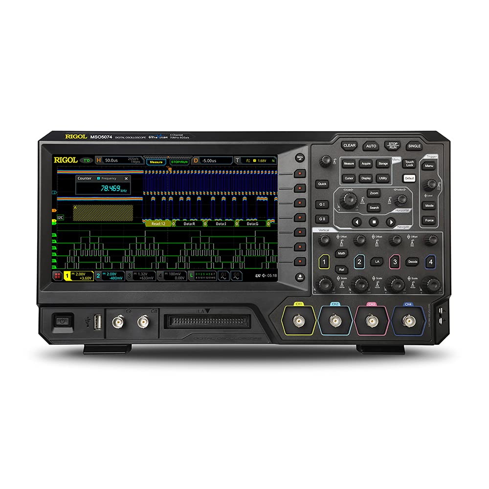 Rigol MSO5074 70 MHz Mixed Signal Oscilloscope w...