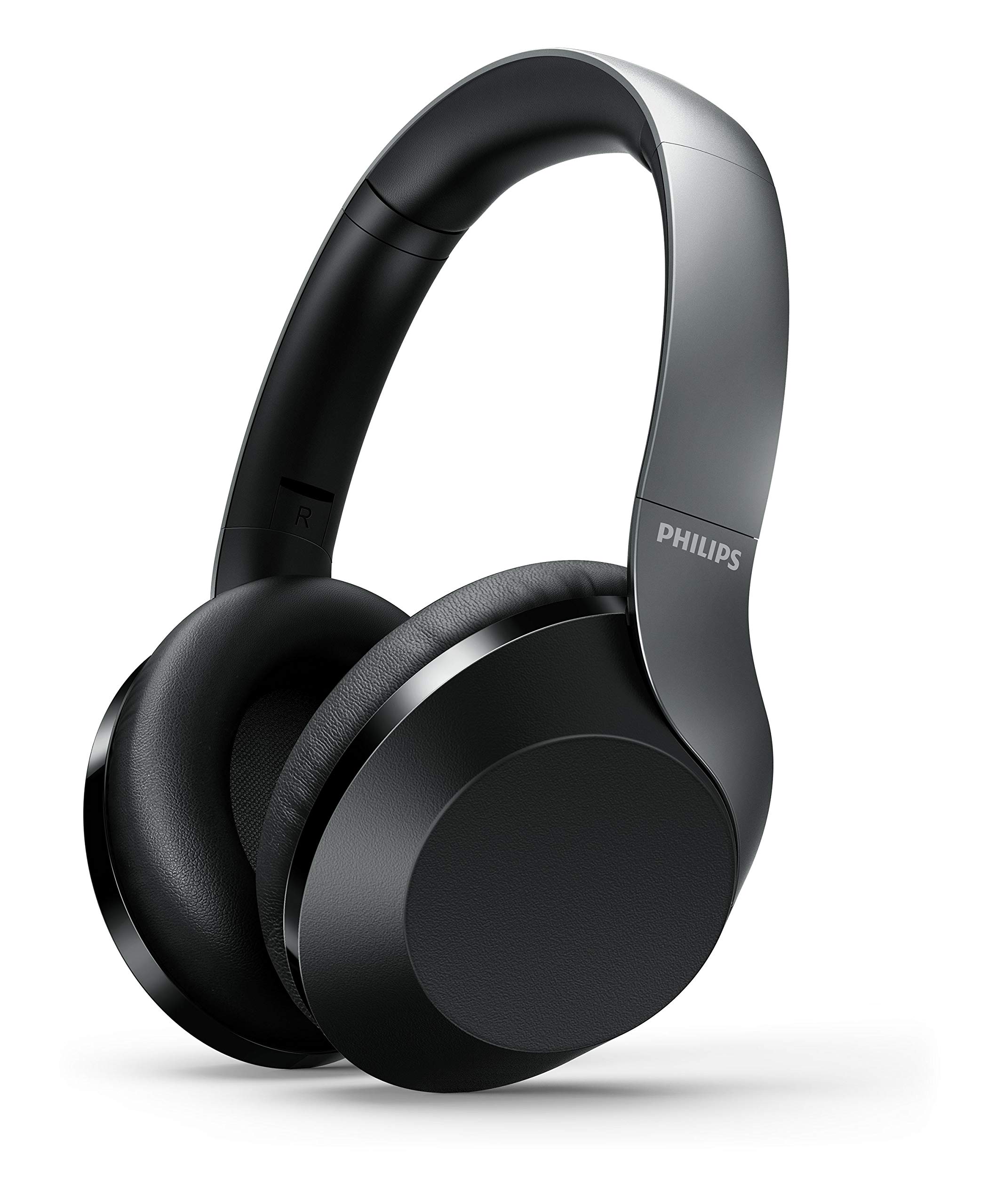 Philips Audio Fones de ouvido over-ear com cancelamento de ruído ativo TAPH805BK Bluetooth 5.0 com Google Assistant (preto)