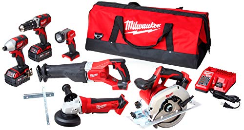 Milwaukee 2696-26 M18 Kit combinado de 6 ferramentas LI...