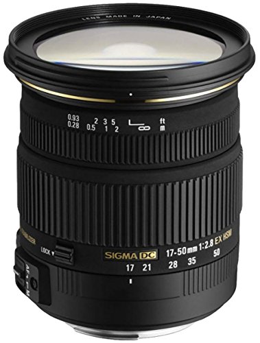 SIGMA Lente zoom padrão de grande abertura 17-50mm f / 2.8 EX DC OS HSM FLD para câmera digital DSLR Nikon