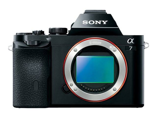 Sony Câmera digital sem espelho de quadro inteiro a7 - somente corpo