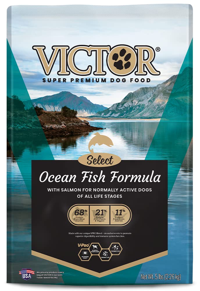 Victor Super Premium Dog Food Select - Ocean Fish Formu...