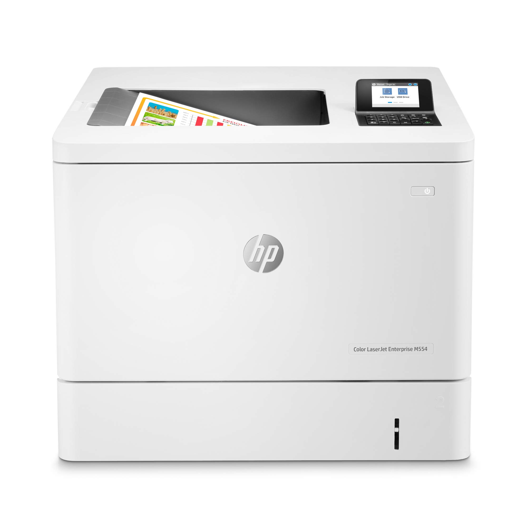 HP Impressora duplex Color LaserJet Enterprise M554dn (...