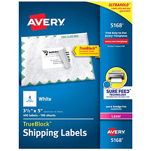 Avery Etiquetas de endereço de envio - 5168