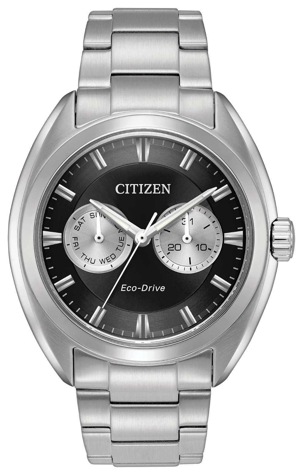 Citizen Relógio masculino  Eco-Drive Paradex em aço inoxidável