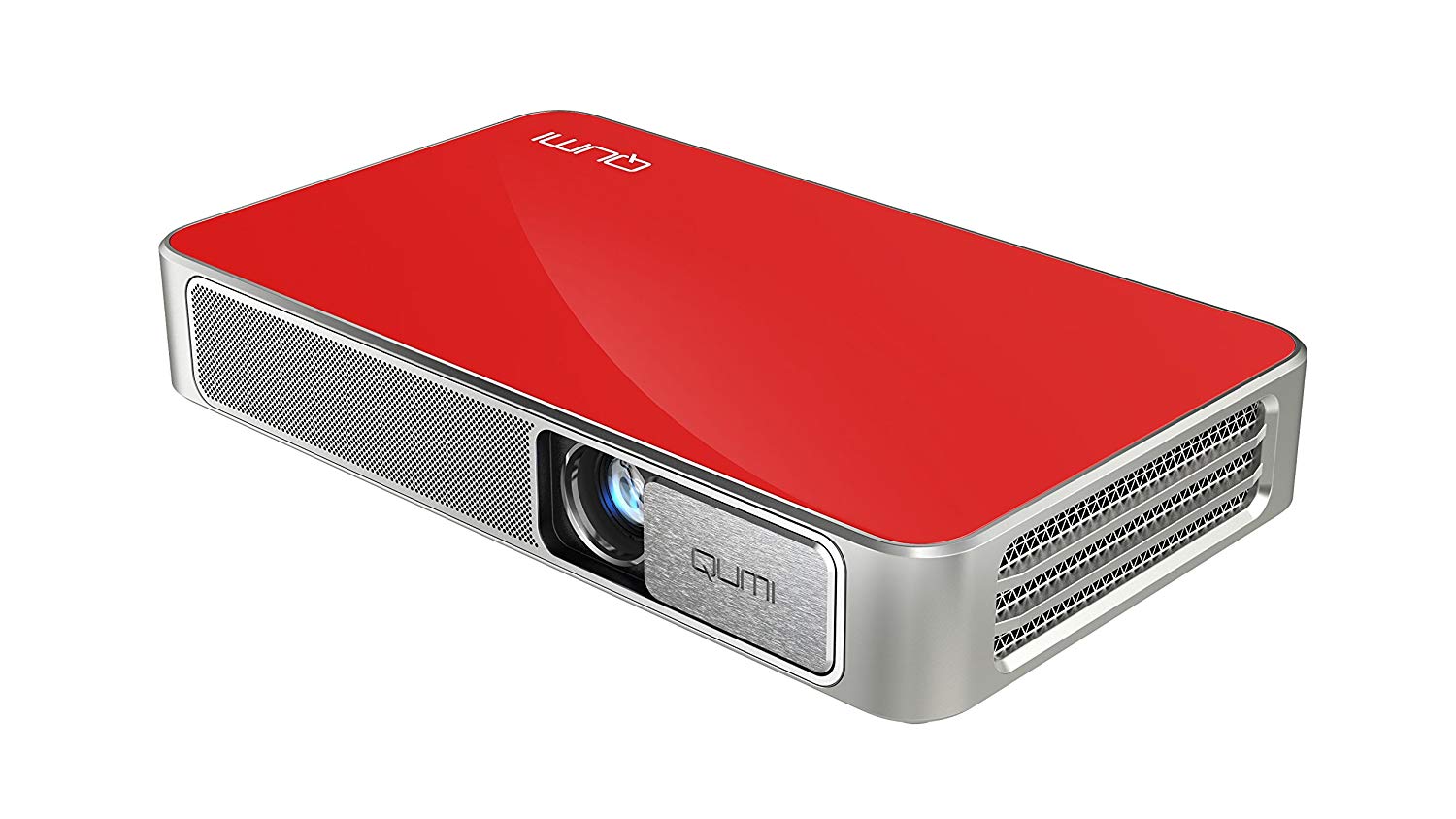 Vivitek Projetor DLP de bolso  Qumi Q3 Plus 500 Lumen Ultra HD 720p com Wi-Fi Red Refurb