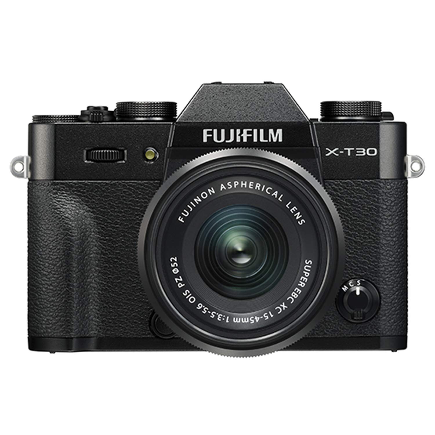 Fujifilm Câmera sem espelho  X-T30 com lente XC 15-45 mm f / 3.5-5.6 OIS PZ - preta