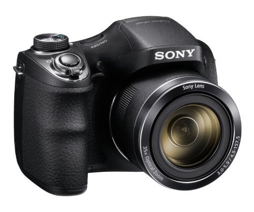 Sony Câmera digital  Cyber-shot DSC-H300 aponte e dispa...