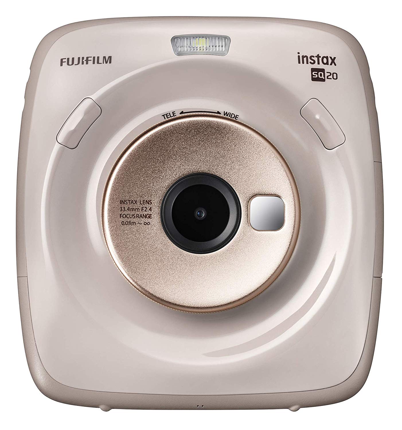 Fujifilm Câmera instantânea híbrida  Instax Square SQ20 (bege)