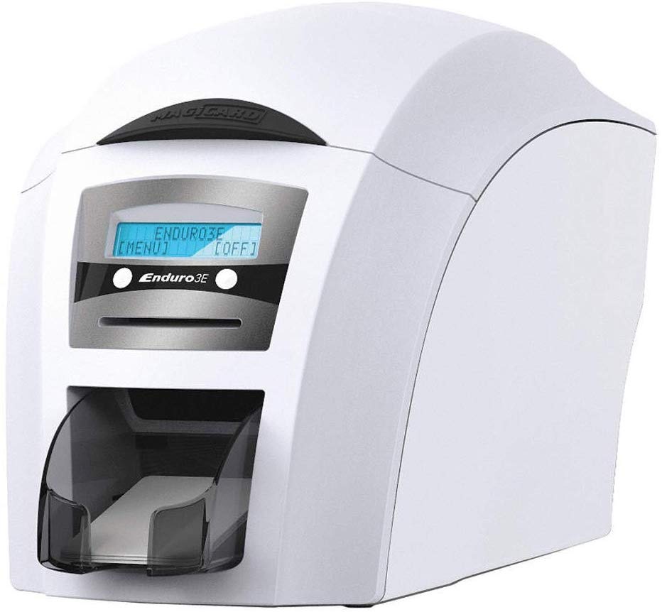 Magicard Impressora de cartões de identificação regravável por sublimação de tinta dupla Enduro3E - Duplex